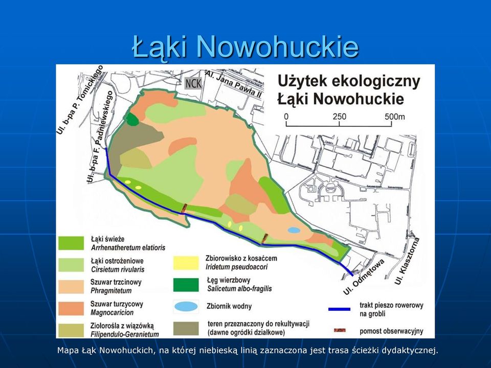 niebieską linią zaznaczona