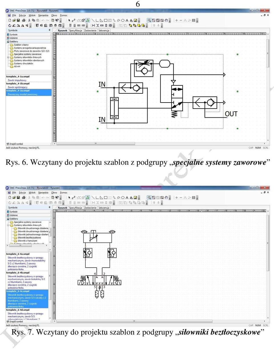 podgrupy specjalne systemy zaworowe