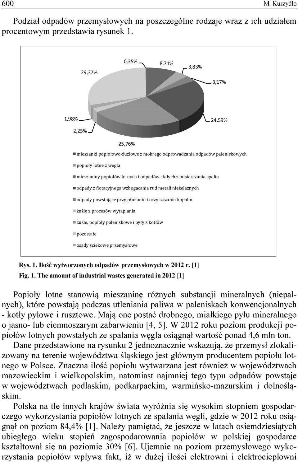 z odsiarczania spalin odpady z flotacyjnego wzbogacania rud metali nieżelaznych odpady powstające przy płukaniu i oczyszczaniu kopalin żużle z procesów wytapiania żużle, popioły paleniskowe i pyły z