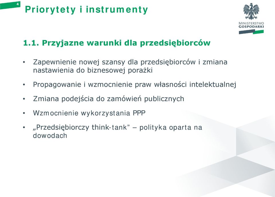 przedsiębiorców i zmiana nastawienia do biznesowej porażki Propagowanie i