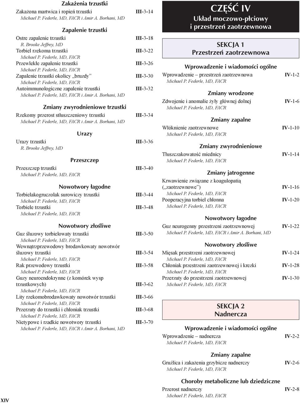 Borhani, MD trzustki Rzekomy przerost stłuszczeniowy trzustki i Amir A.