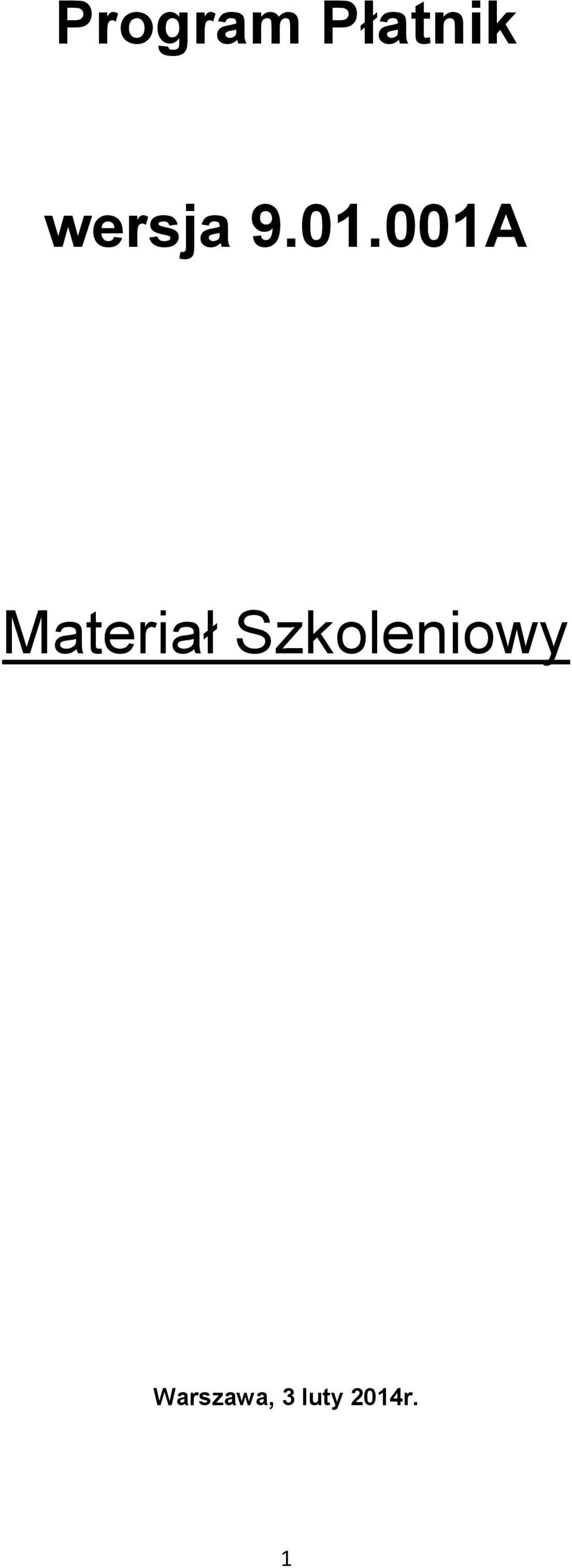 001A Materiał