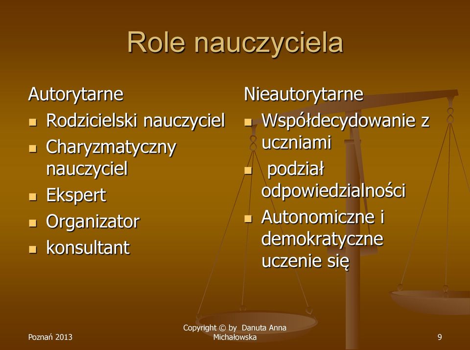 konsultant Nieautorytarne Współdecydowanie z uczniami