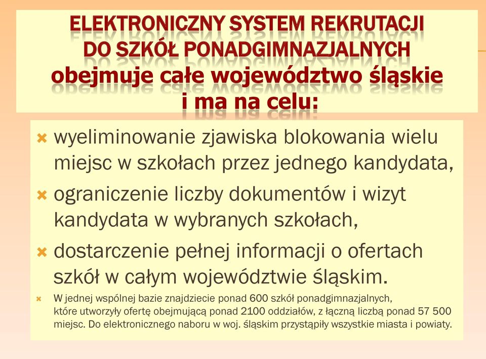 Elektroniczny System Rekrutacji Do Szkół Ponadpodstawowych KSEON Optivum ELEKTRONICZNY SYSTEM REKRUTACJI DO SZKÓŁ