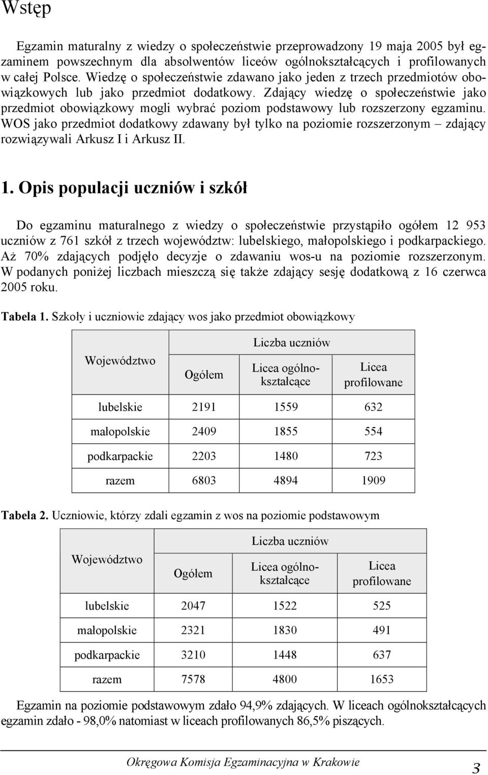 Zdający wiedzę o społeczeństwie jako przedmiot obowiązkowy mogli wybrać poziom podstawowy lub rozszerzony egzaminu.