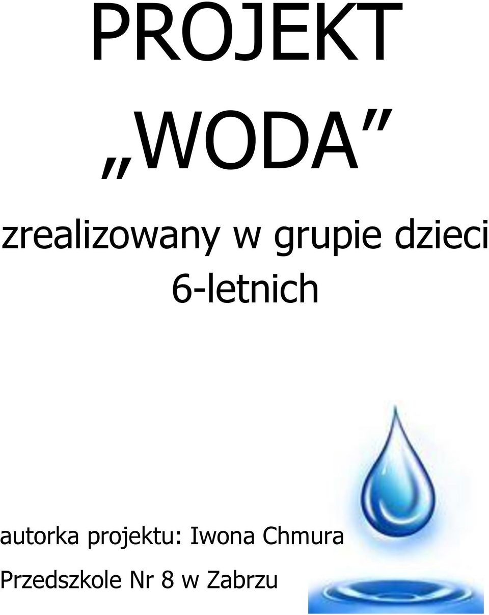 autorka projektu: Iwona