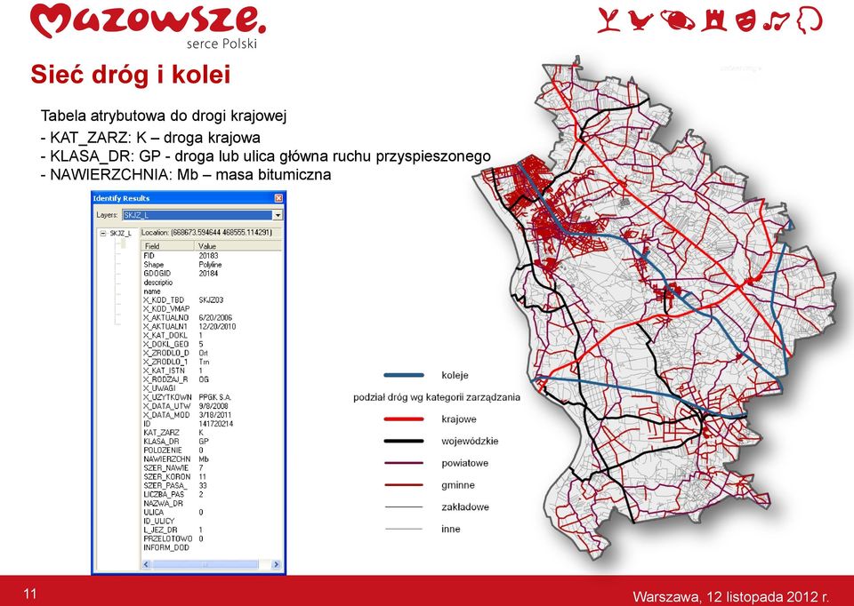 KLASA_DR: GP - droga lub ulica główna ruchu