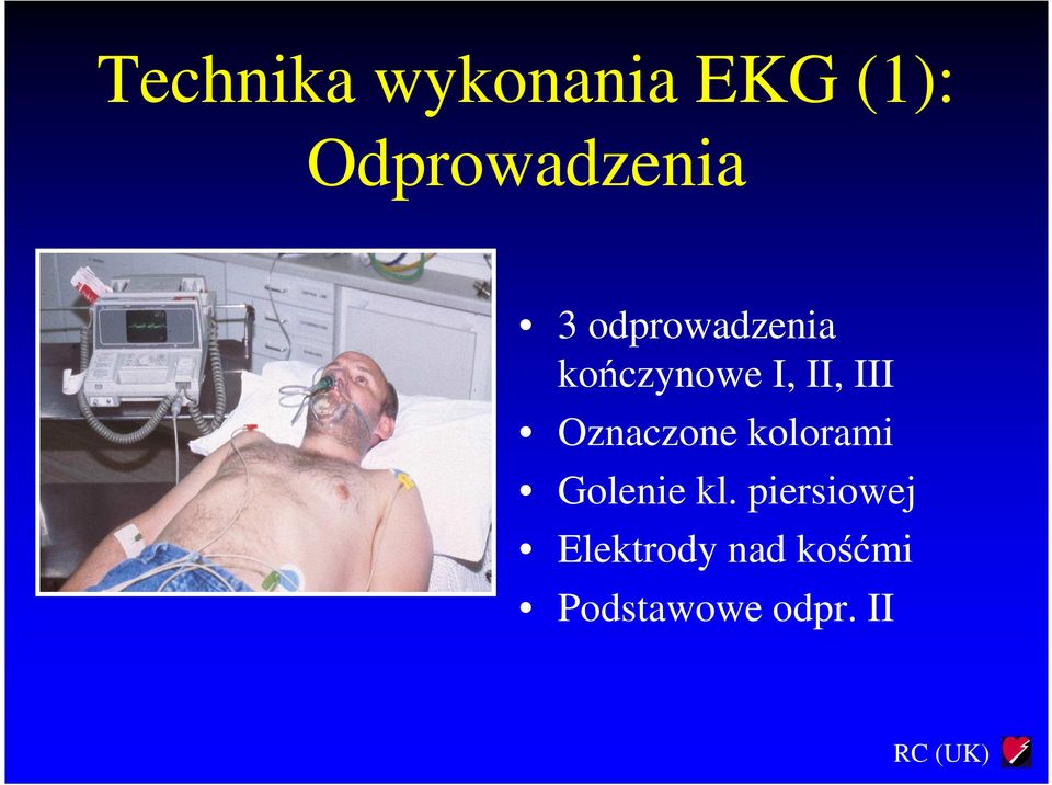 I, II, III Oznaczone kolorami Golenie kl.