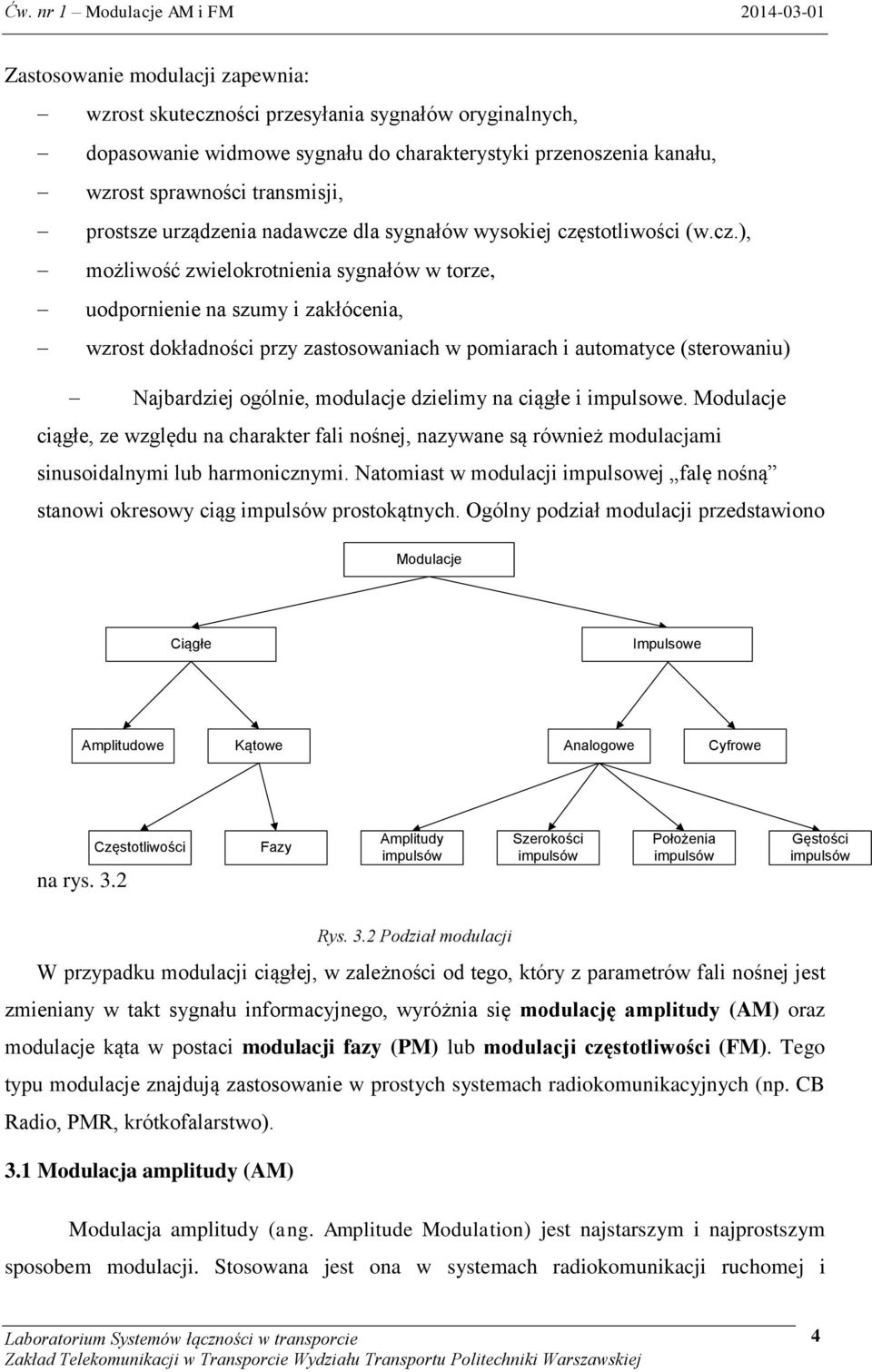 dla sygnałów wysokiej czę