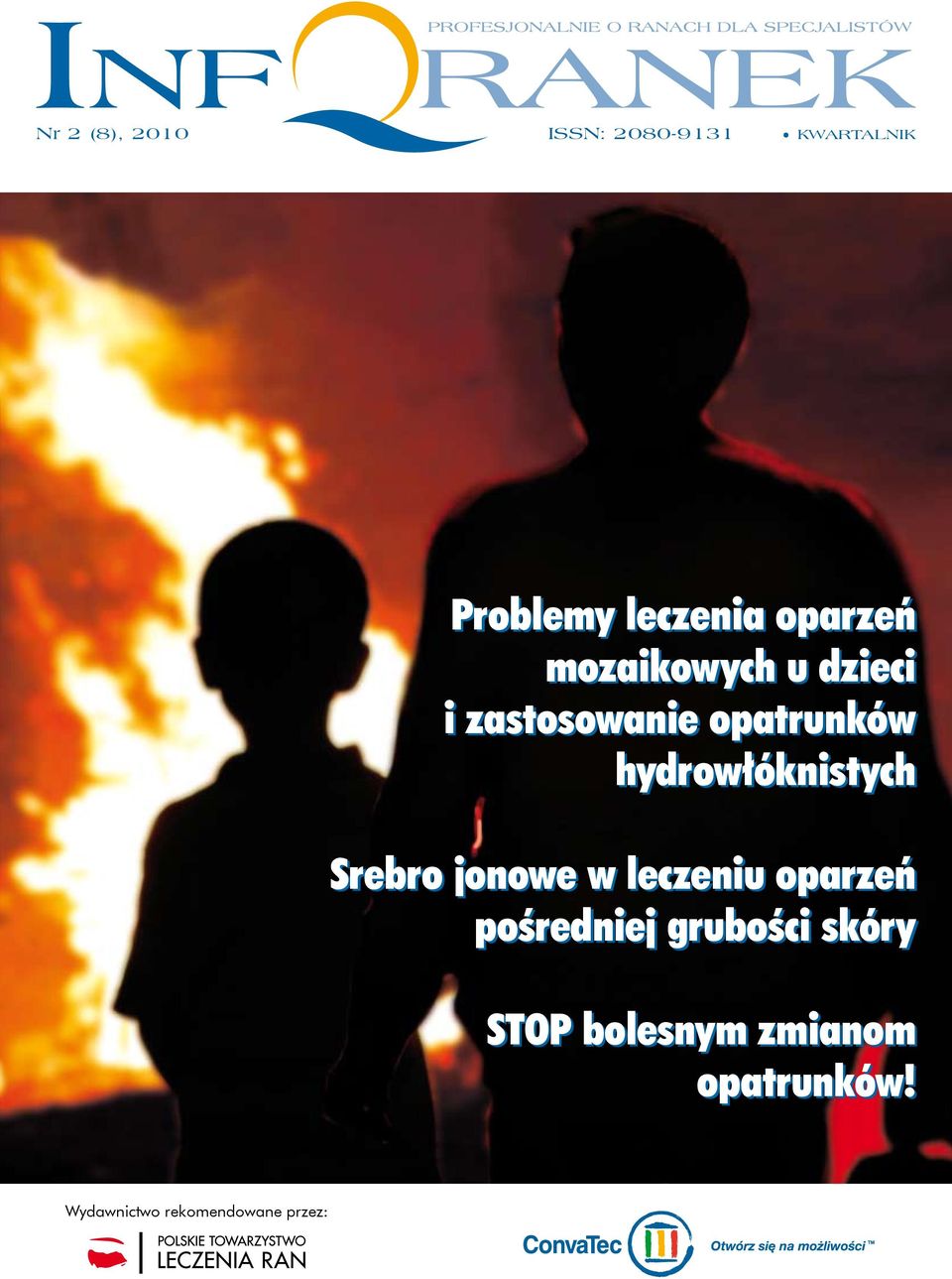 hydrowłóknistych Srebro jonowe w leczeniu oparzeń pośredniej