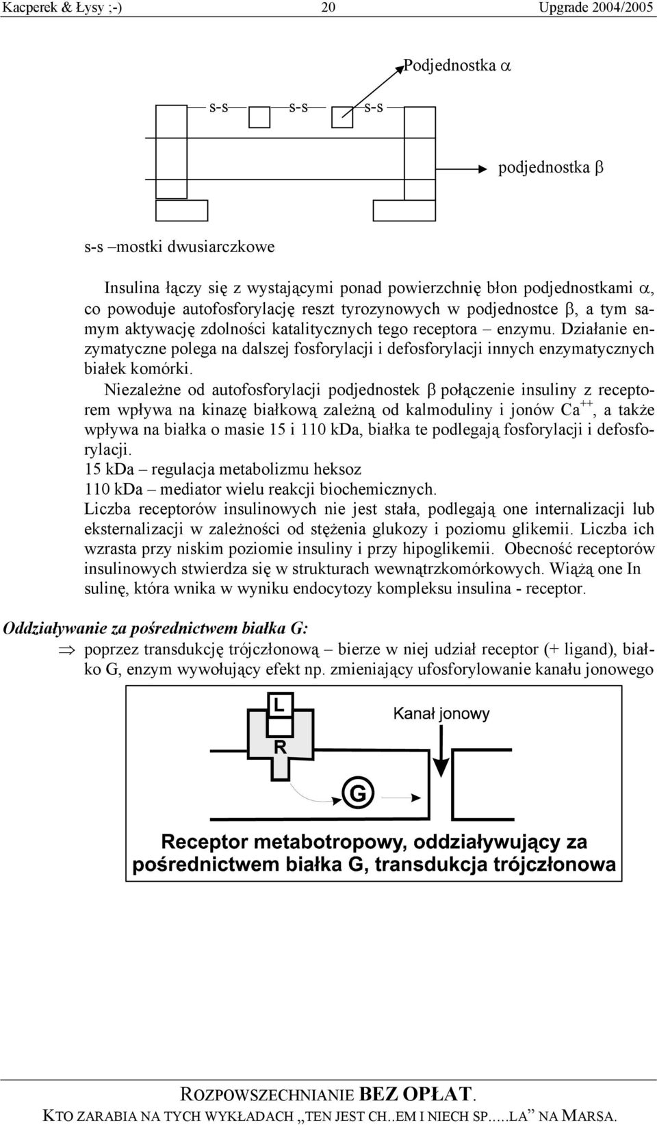 Działanie enzymatyczne polega na dalszej fosforylacji i defosforylacji innych enzymatycznych białek komórki.