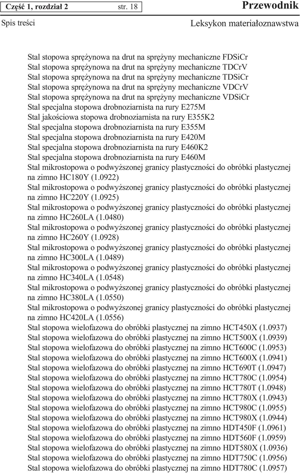 Stal stopowa spr ynowa na drut na spr yny mechaniczne VDCrV Stal stopowa spr ynowa na drut na spr yny mechaniczne VDSiCr Stal specjalna stopowa drobnoziarnista na rury E275M Stal jakoêciowa stopowa