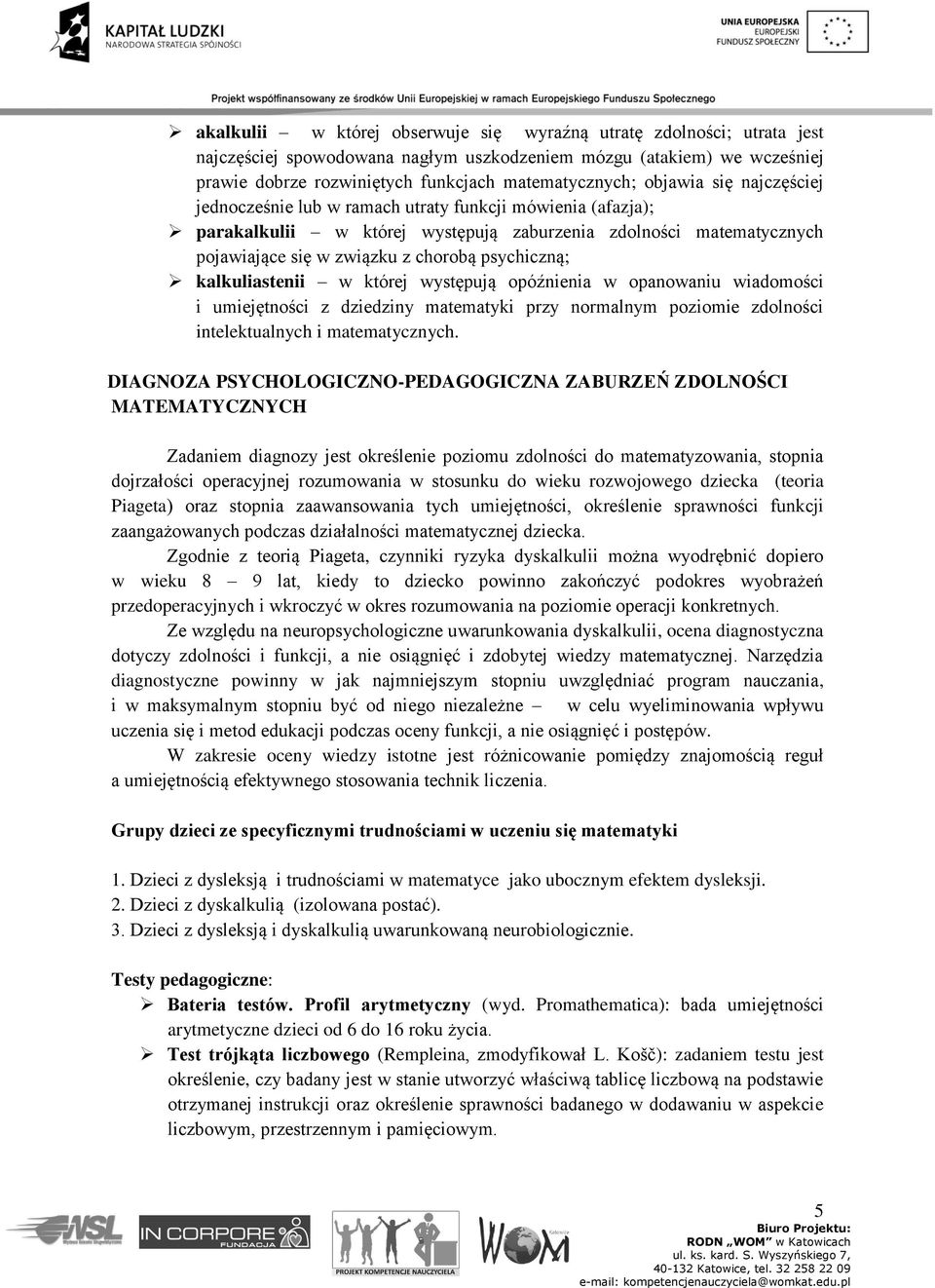 Charakterystyka Ucznia Z Trudnościami W Nauce Matematyki Diagnoza i terapia ucznia z trudnościami w nauce - PDF Free Download