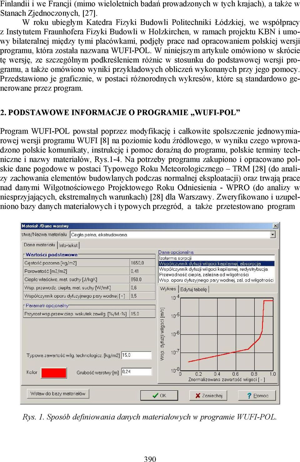 podjęły prace nad opracowaniem polskiej wersji programu, która została nazwana WUFI-POL.