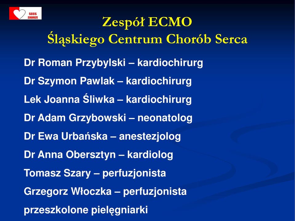 Grzybowski neonatolog Dr Ewa Urbańska anestezjolog Dr Anna Obersztyn