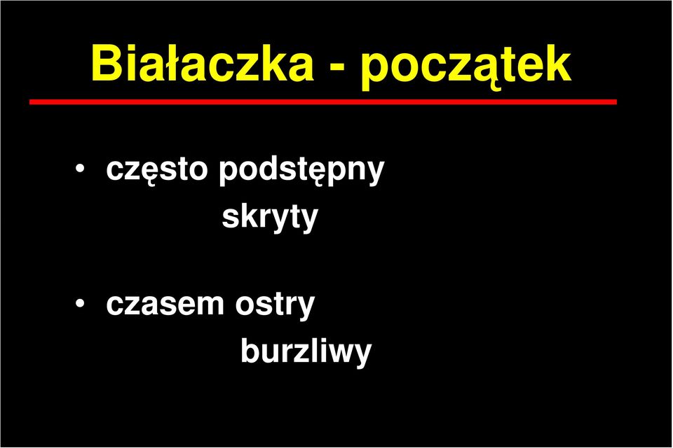 podstępny skryty