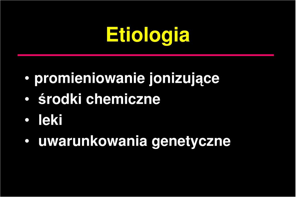 jonizujące środki