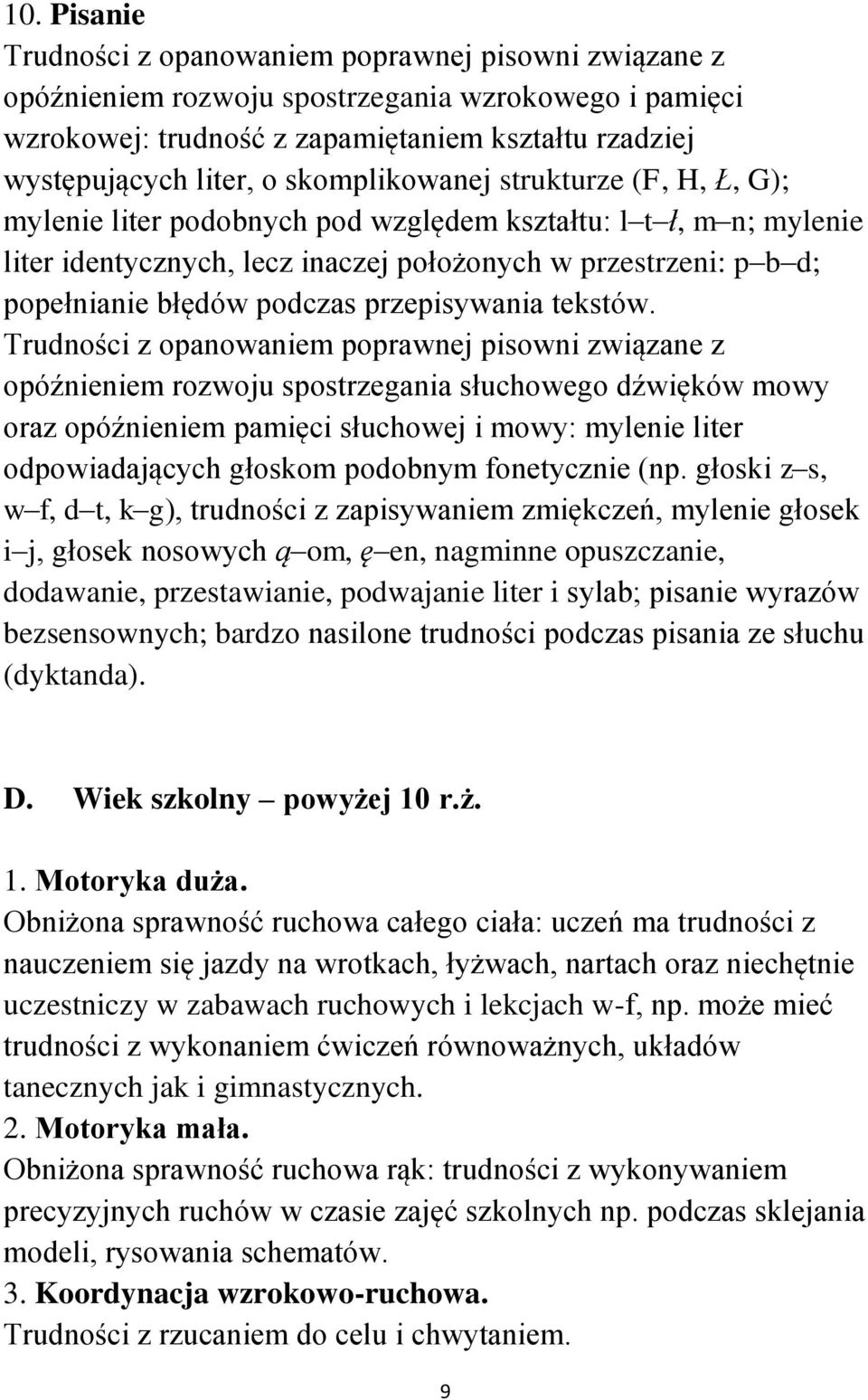 przepisywania tekstów.
