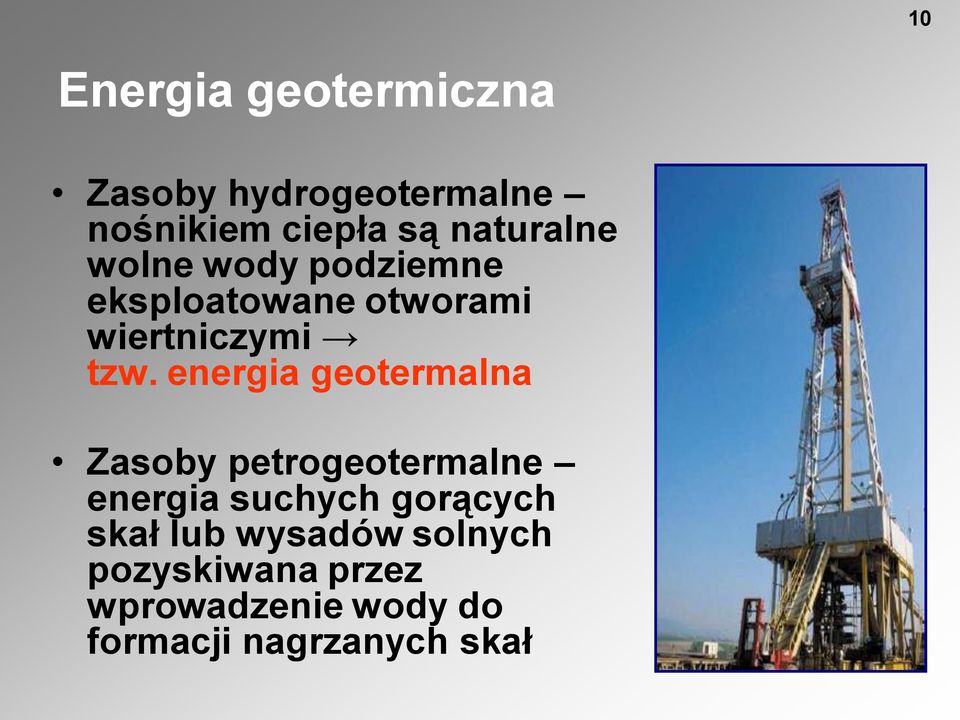 energia geotermalna Zasoby petrogeotermalne energia suchych gorących skał