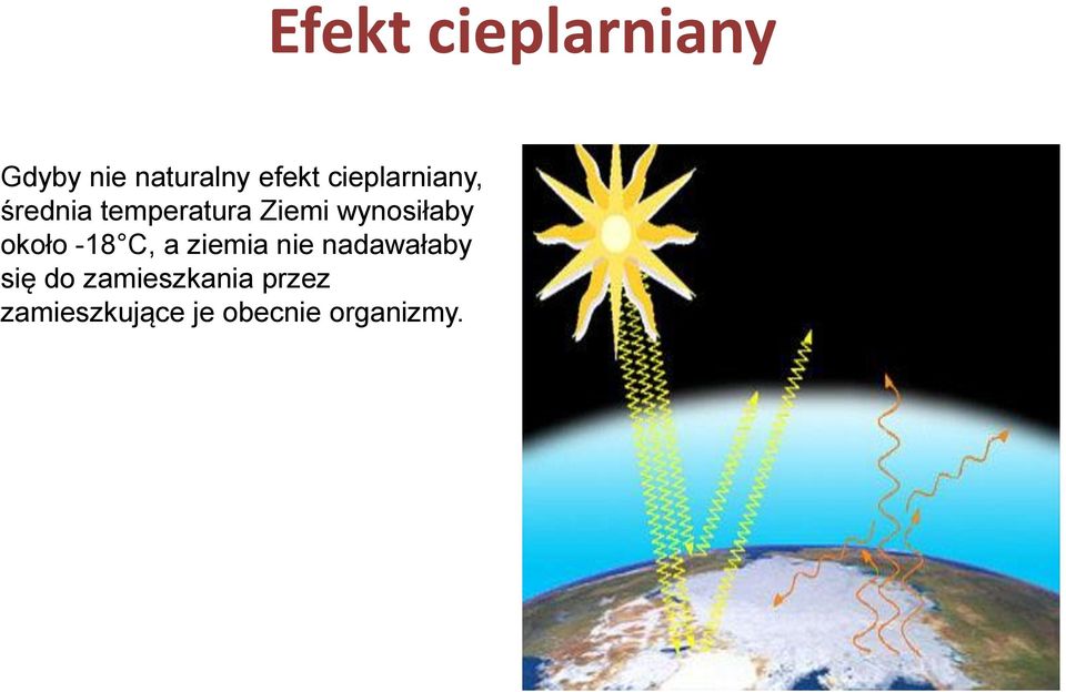 ziemia nie nadawałaby się do zamieszkania przez