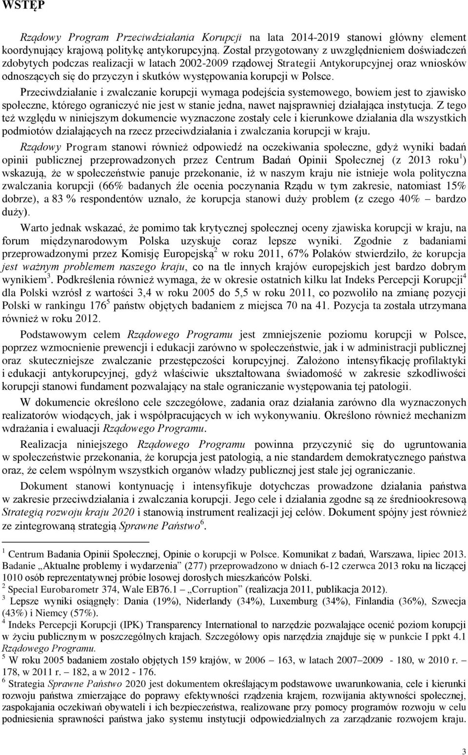 korupcji w Polsce.