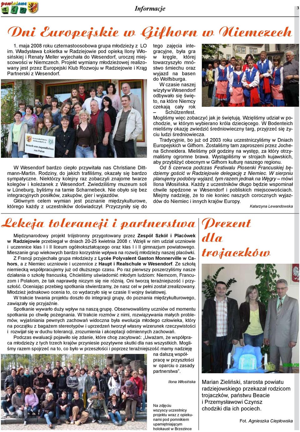 holy egoism of a single nation or within narrow confines of ethnicity. 10 P. Prus, A. Marszewska, Perspektywy zrwnowaonego rozwoju gminy Byto w opinii Firm Poyczkowych, Pracodawcw RP, Business Center Club,. Quarterly, Volume XXIII Research Journal 25 - Oficyna