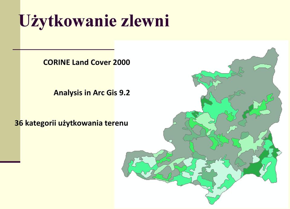 Analysis in Arc Gis 9.