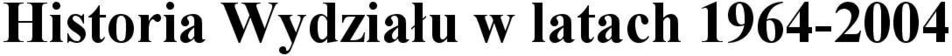 w latach