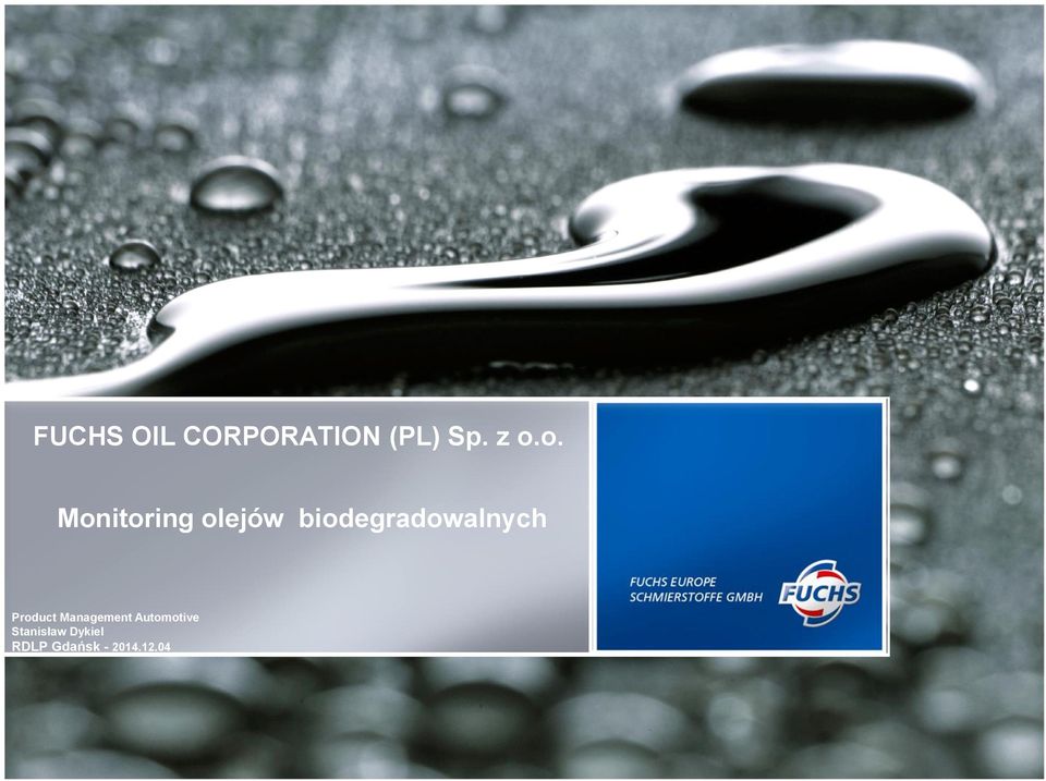 biodegradowalnych Product Management