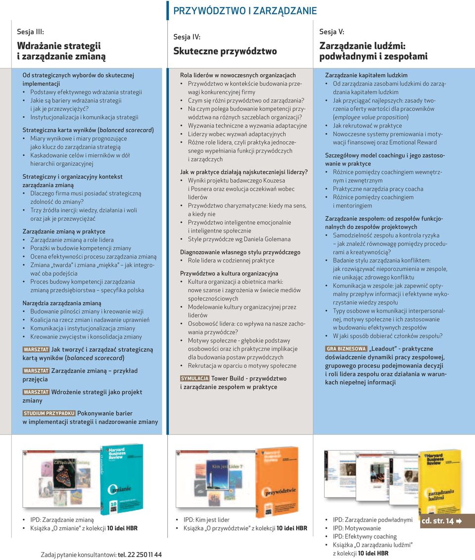 Instytucjonalizacja i komunikacja strategii Strategiczna karta wyników (balanced scorecard) Miary wynikowe i miary prognozujące jako klucz do zarządzania strategią Kaskadowanie celów i mierników w