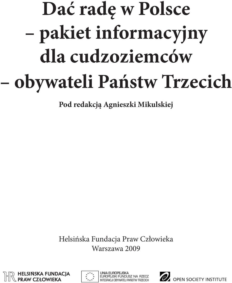 Trzecich Pod redakcją Agnieszki