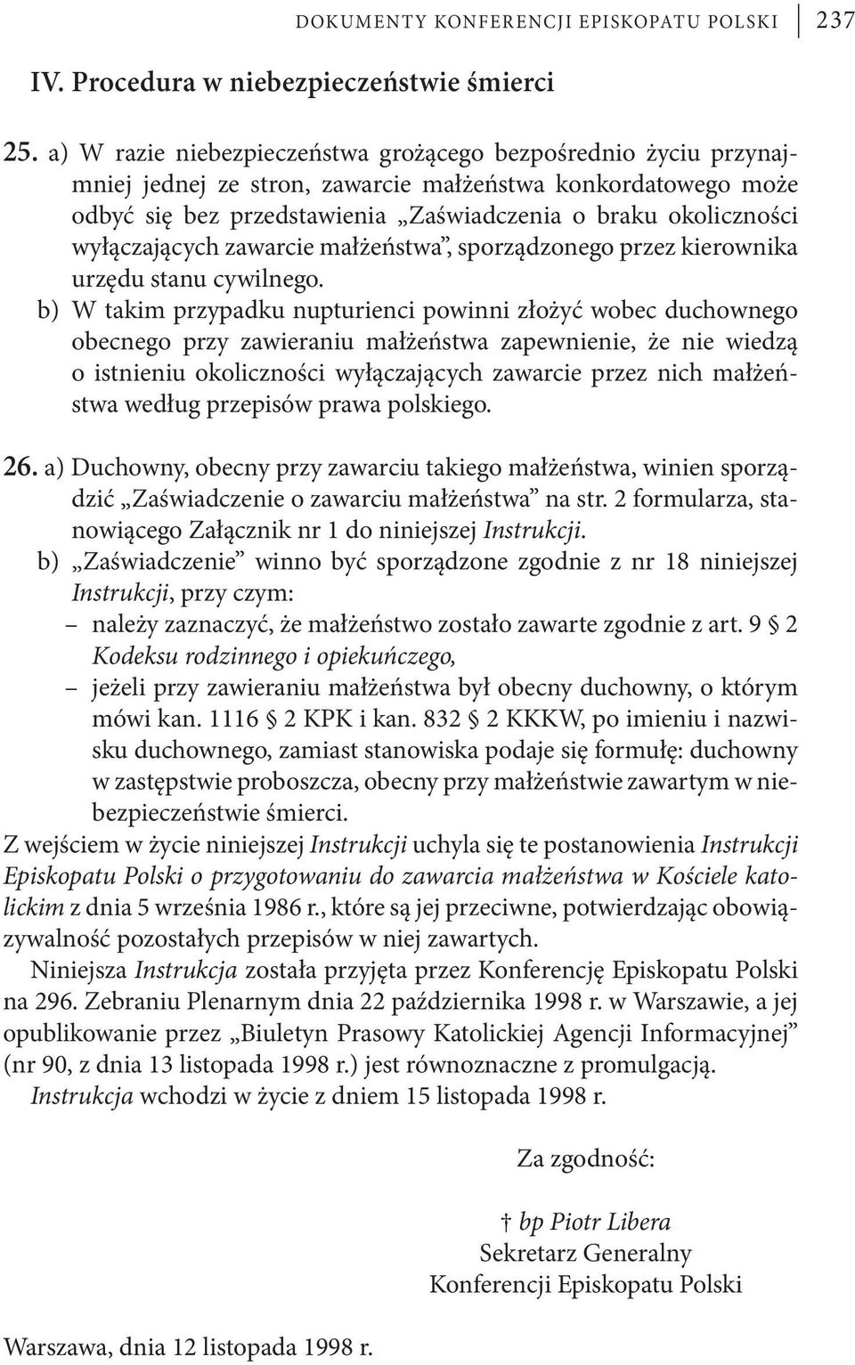 wyłączających zawarcie małżeństwa, sporządzonego przez kierownika urzędu stanu cywilnego.