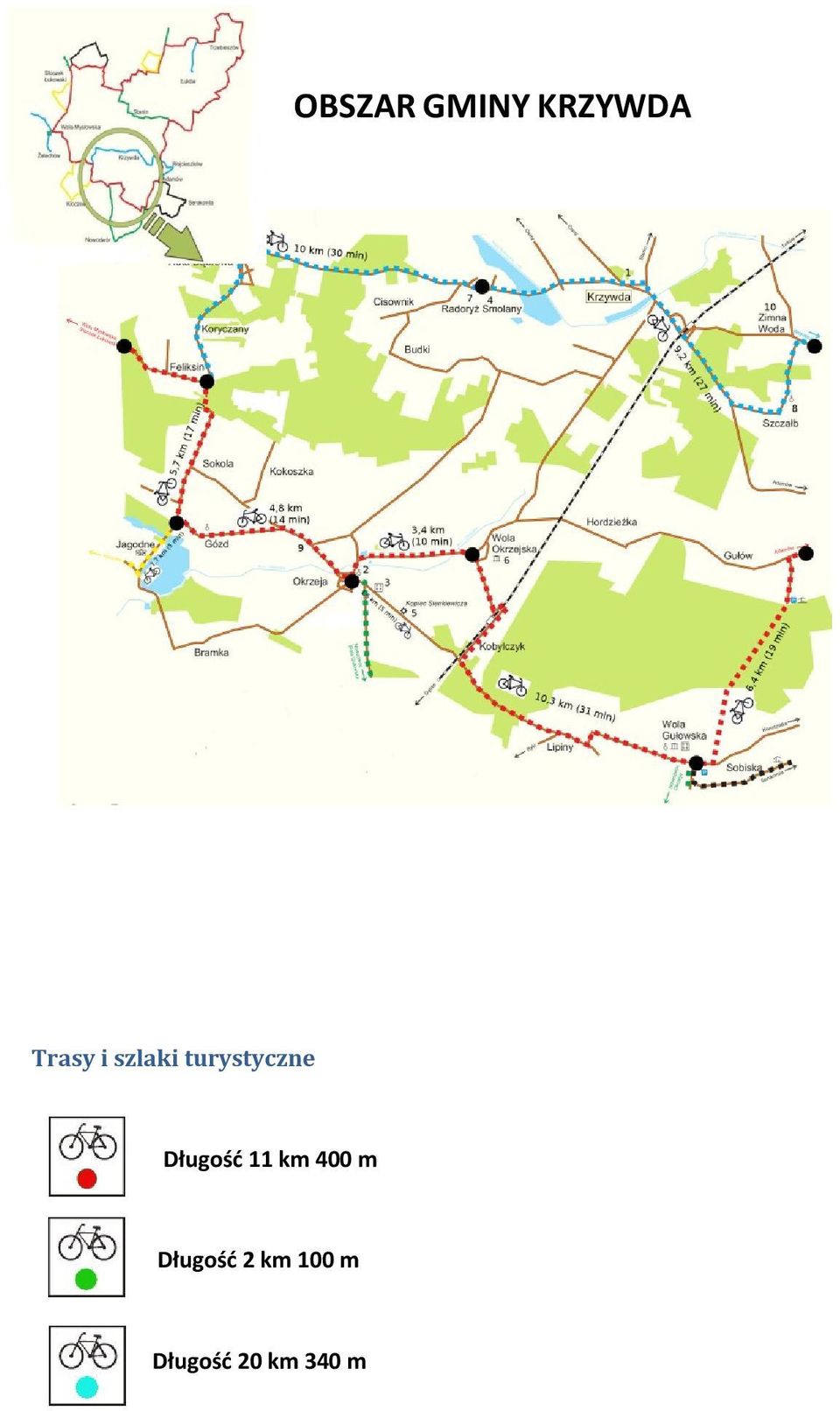 Długość 11 km 400 m