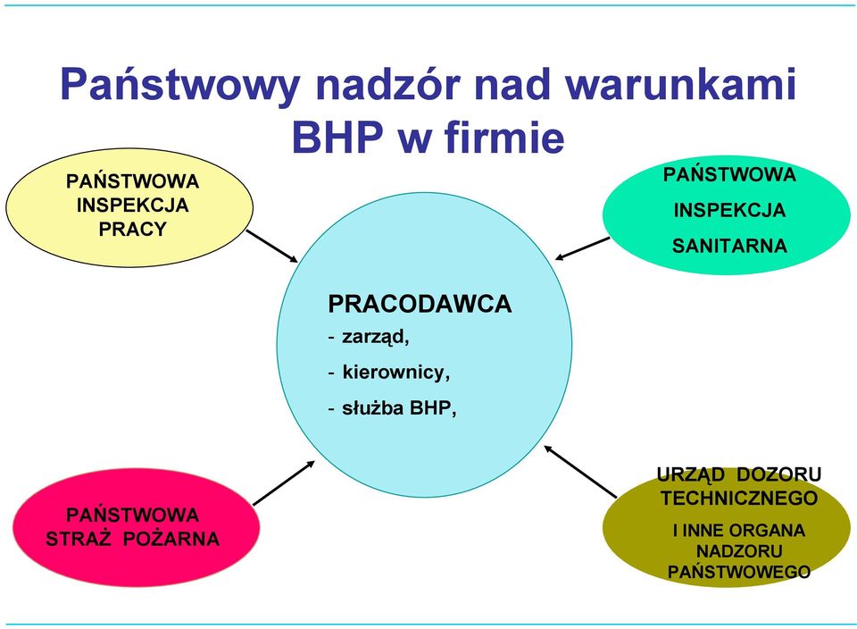 Kto Sprawuje Nadzór I Kontrolę Nad Przestrzeganiem Prawa Pracy Państwowy system nadzoru i kontroli nad warunkami pracy oraz jego