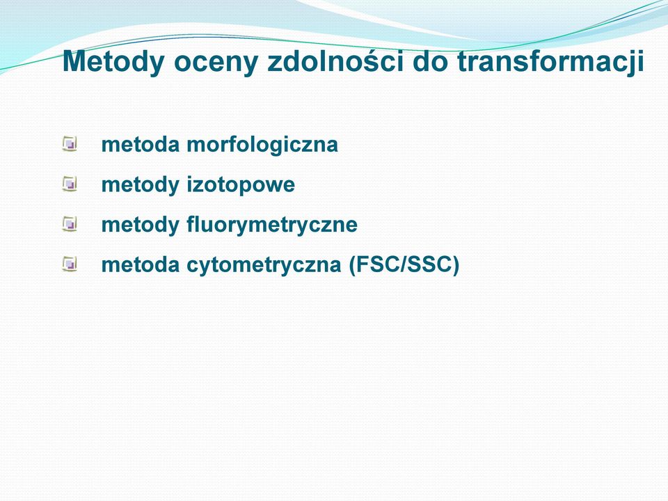 morfologiczna metody izotopowe