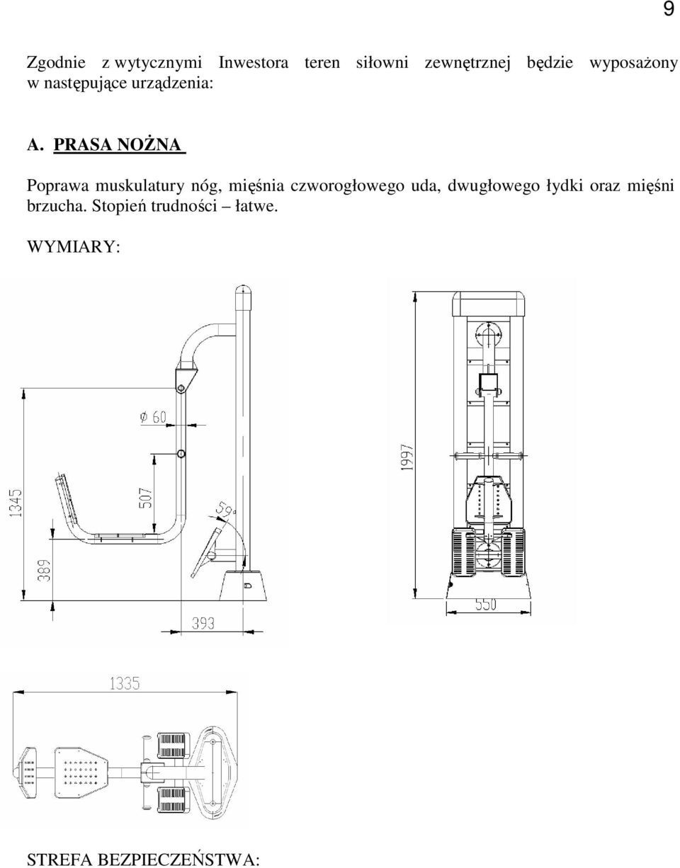PRASA NOŻNA Poprawa muskulatury nóg, mięśnia czworogłowego uda,