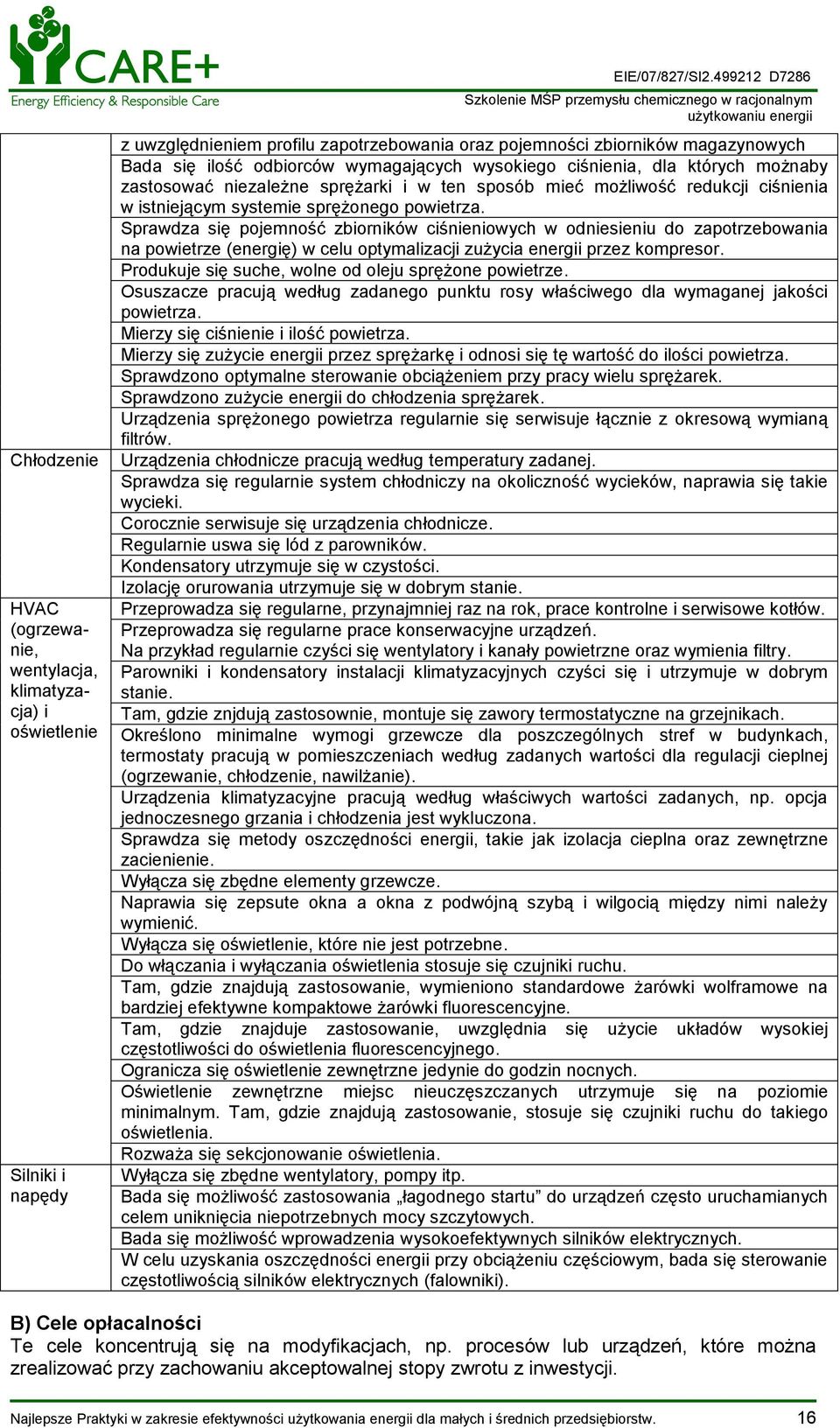 sprężarki i w ten sposób mieć możliwość redukcji ciśnienia w istniejącym systemie sprężonego powietrza.