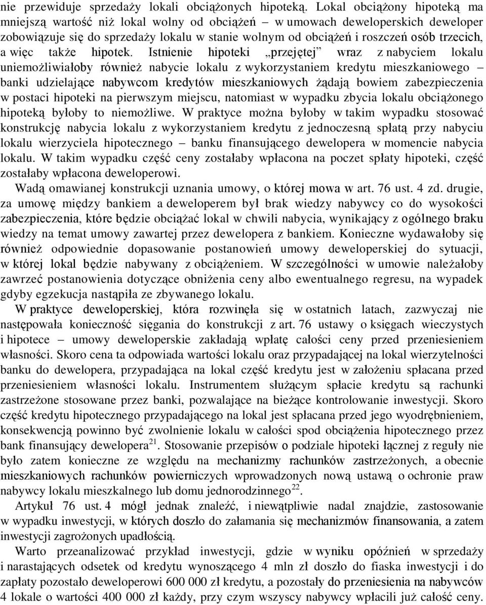 więc także hipotek.