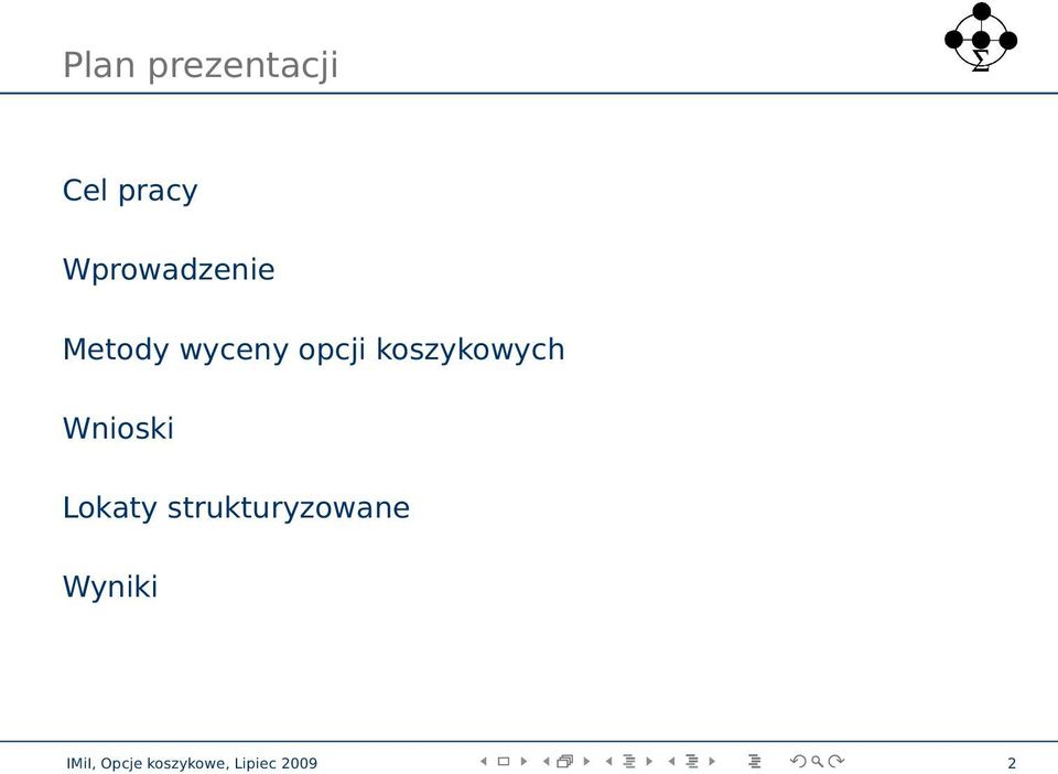 koszykowych Wnioski Lokaty