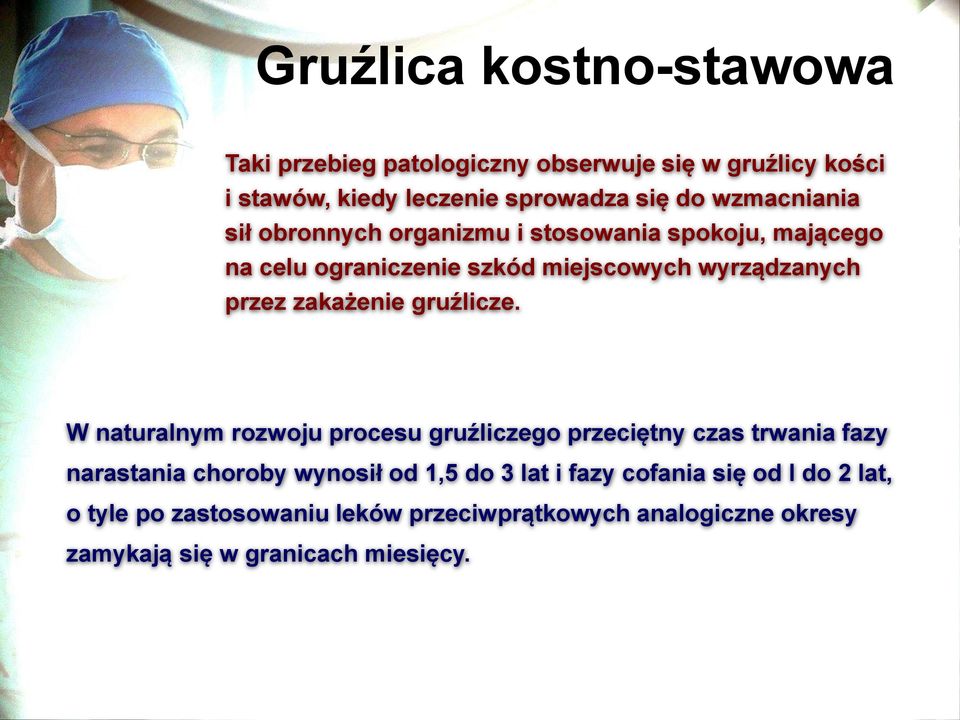 zakażenie gruźlicze.