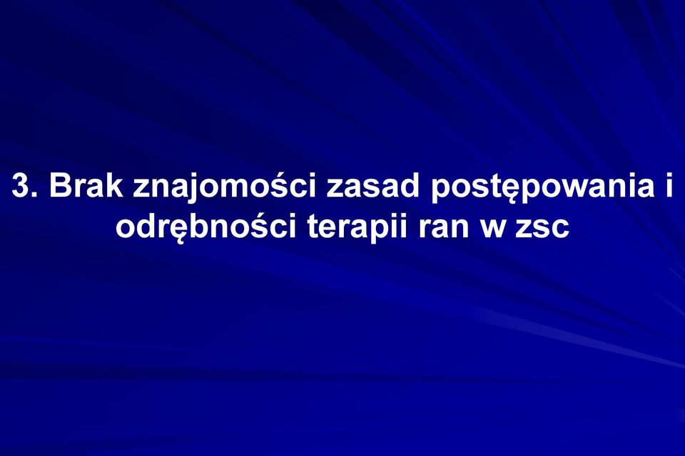 postępowania i