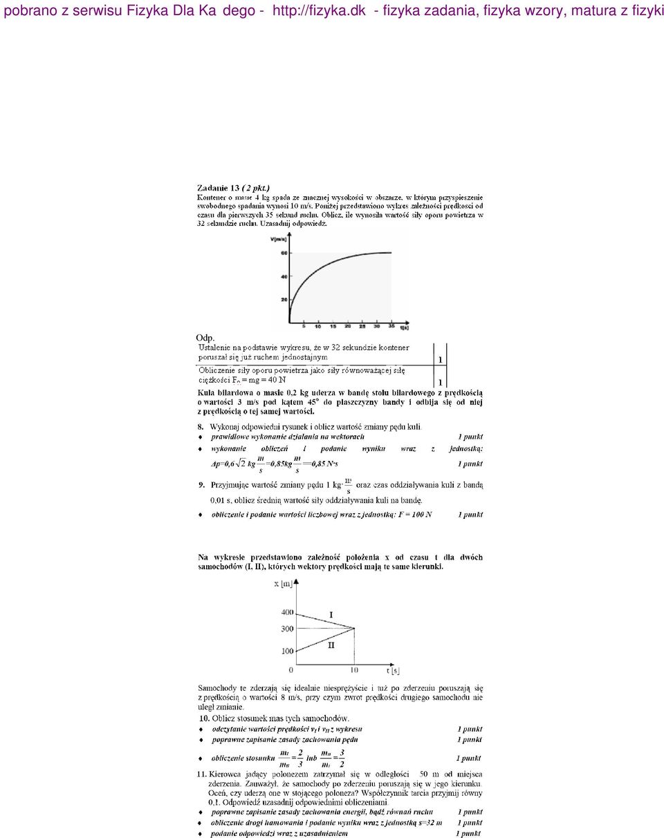 pobrano z serwisu Fizyka Dla Każdego fizyka zadania, fizyka wzory, matura z  fizyki - PDF Free Download