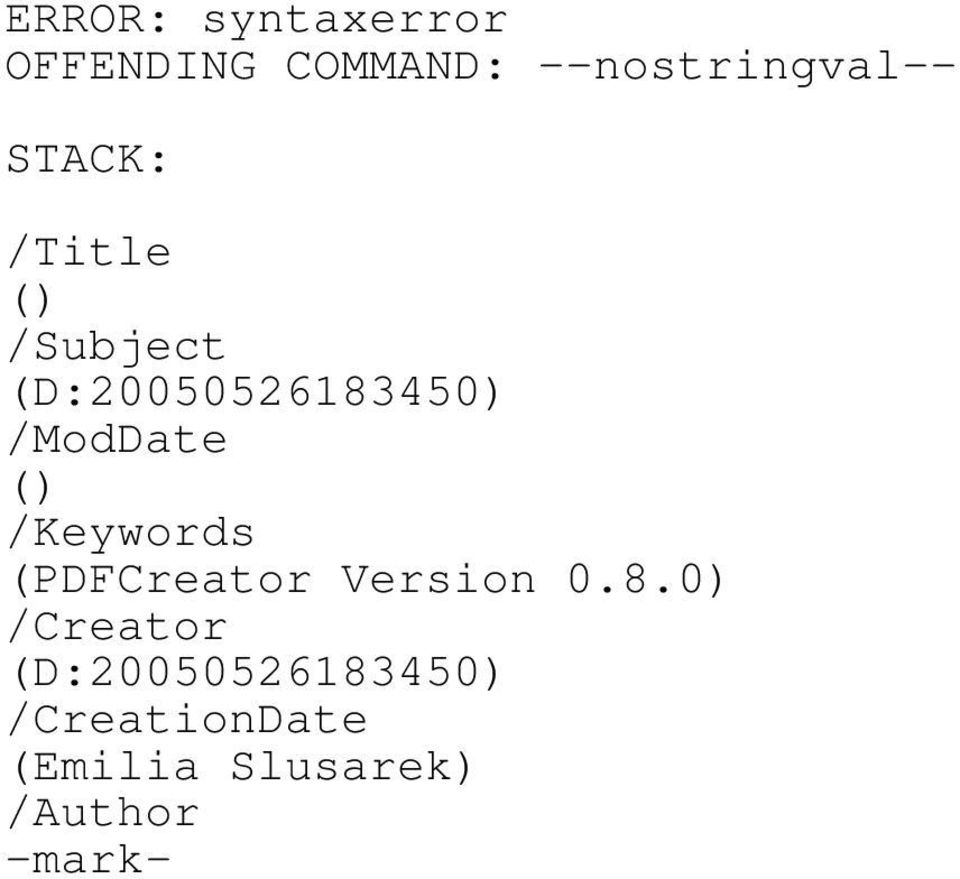 () /Keywords (PDFCreator Version 0.8.