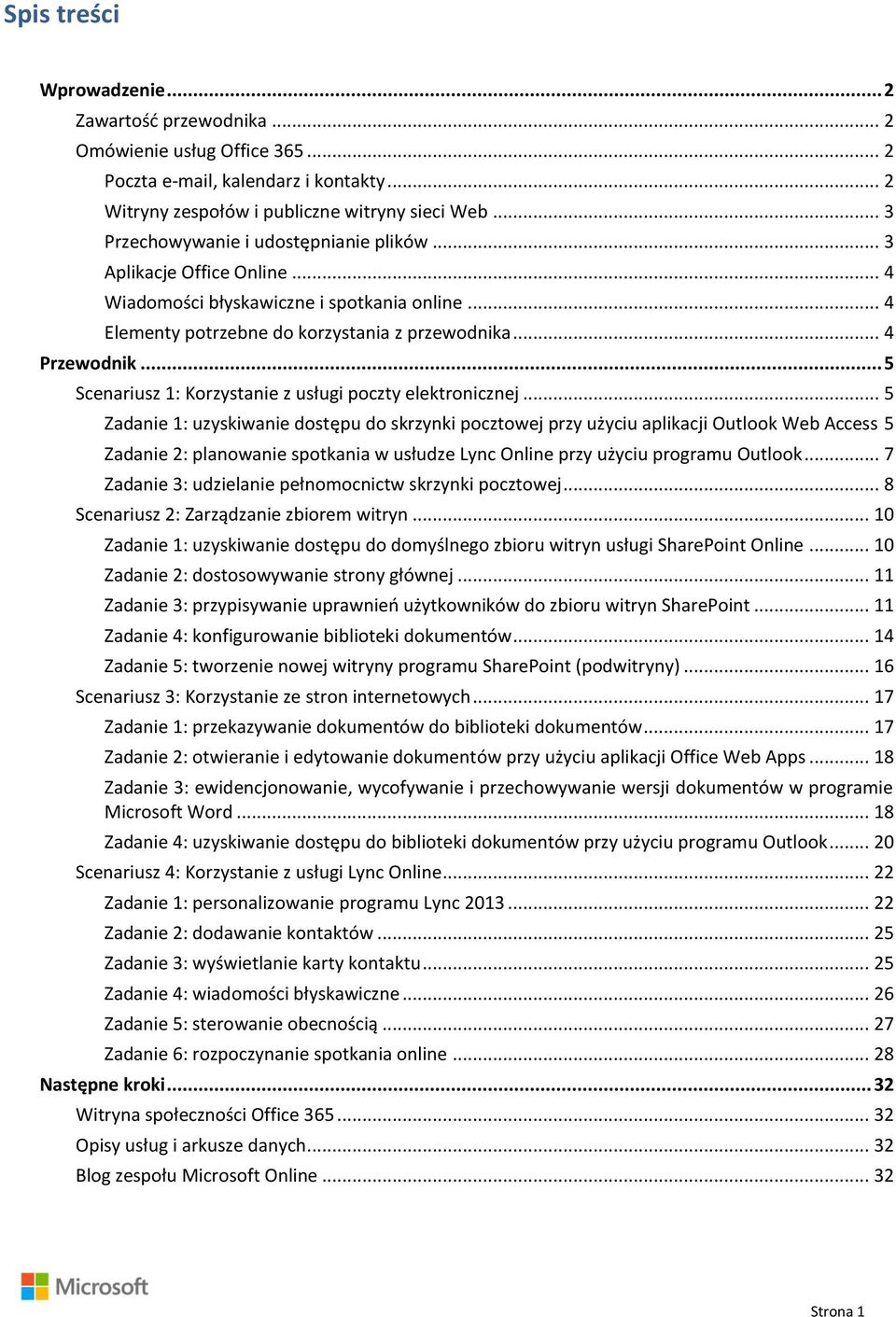 .. 5 Scenariusz 1: Korzystanie z usługi poczty elektronicznej.