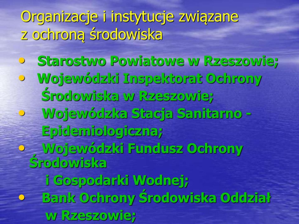 Rzeszowie; Wojewódzka Stacja Sanitarno - Epidemiologiczna; Wojewódzki