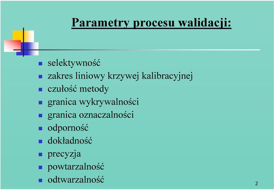 granica wykrywalności granica oznaczalności