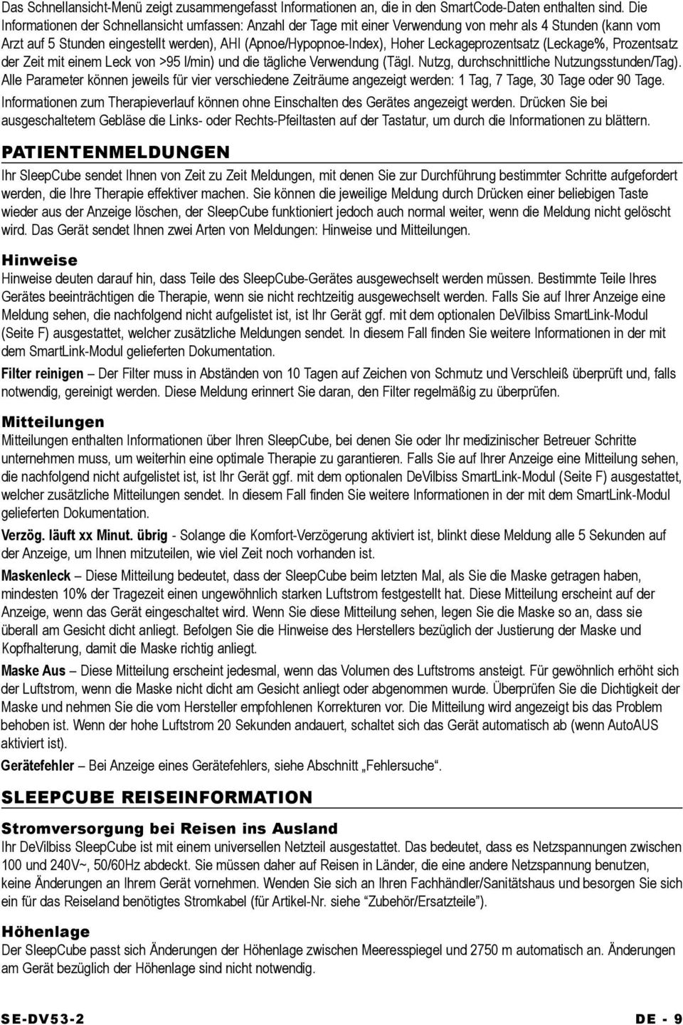 Leckageprozentsatz (Leckage%, Prozentsatz der Zeit mit einem Leck von >95 l/min) und die tägliche Verwendung (Tägl. Nutzg, durchschnittliche Nutzungsstunden/Tag).
