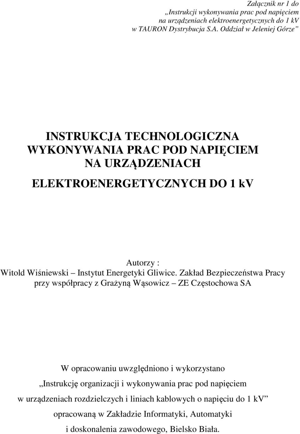 Energetyki Gliwice.