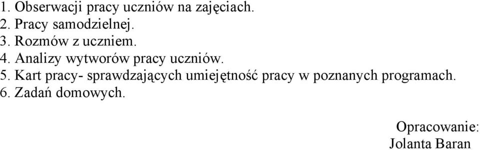 Analizy wytworów pracy uczniów. 5.
