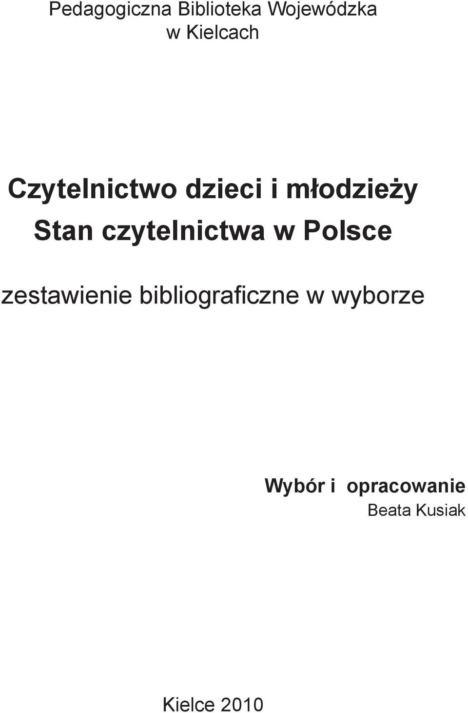 czytelnictwa w Polsce zestawienie